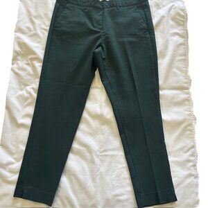 Foschini Pants Ladies sz 12 / 34 Green Pockets Ankle read